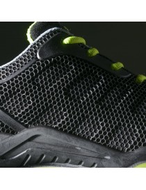 MARIO, zapato S1P deportivo negro-verde metal free 36-48
